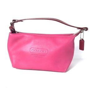 Coach pink mini bag